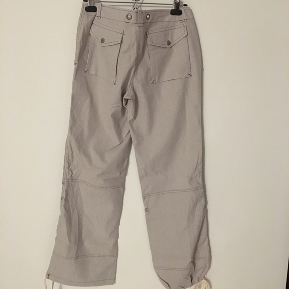 90s/Y2k wide legged striped cargo pants skater pants - Picture 2 of 6